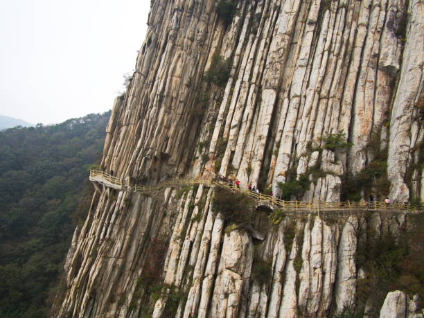 Songshan Mountain in The Shaolin Monastery Area is also known as the Shaolin Temple. Dengfeng City, Zhengzhou City, Henan Province, China, 18th October 2018. Songshan Mountain in The Shaolin Monastery Area is also known as the Shaolin Temple. Dengfeng, Zhengzhou City, Henan Province, China, 18th October 2018. shaolin monastery stock pictures, royalty-free photos & images