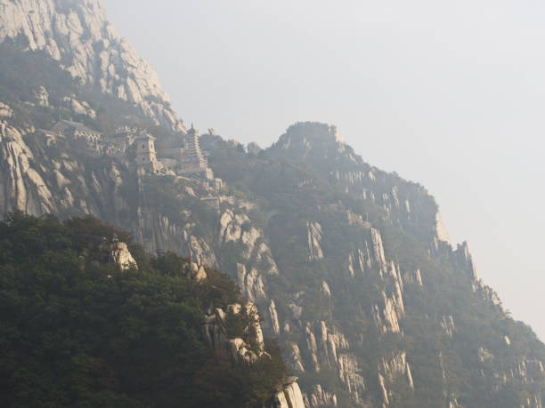 istock Songshan Mountain in The Shaolin Monastery Area is also known as the Shaolin Temple. Dengfeng City, Zhengzhou City, Henan Province, China, 18th October 2018. 1264396255