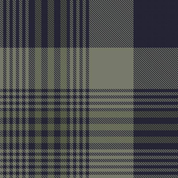 Green Glen Plaid Tartan Seamless Pattern Green Glen Plaid, tartan seamless pattern suitable for fashion textiles and graphics tartan army stock illustrations