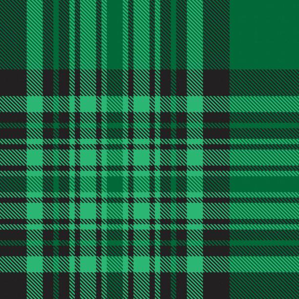 Green Glen Plaid Tartan Seamless Pattern Green Glen Plaid, tartan seamless pattern suitable for fashion textiles and graphics tartan army stock illustrations