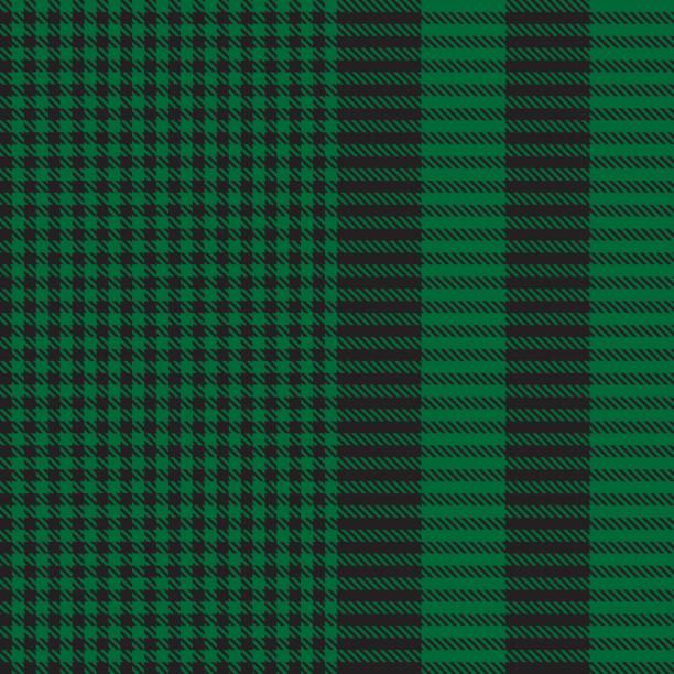Green Glen Plaid Tartan Seamless Pattern Green Glen Plaid, tartan seamless pattern suitable for fashion textiles and graphics tartan army stock illustrations