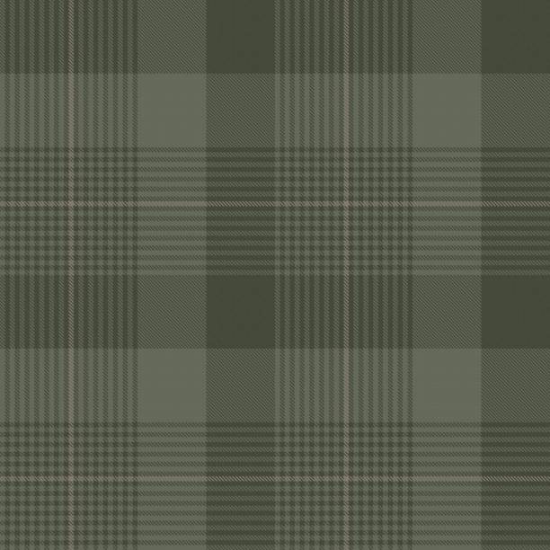 Green Glen Plaid Tartan Seamless Pattern Green Glen Plaid, tartan seamless pattern suitable for fashion textiles and graphics tartan army stock illustrations
