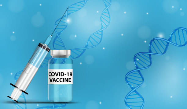 istock Covid-19 Vaccine Medical Background. Vector Illustration. EPS10 1264427878