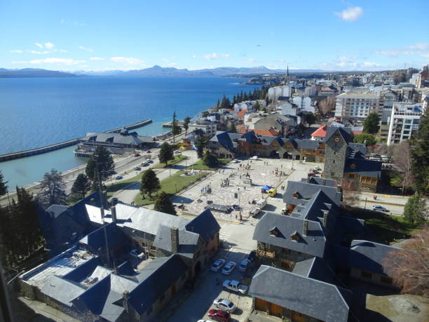 istock Bariloche downtown landscape. 1264439061