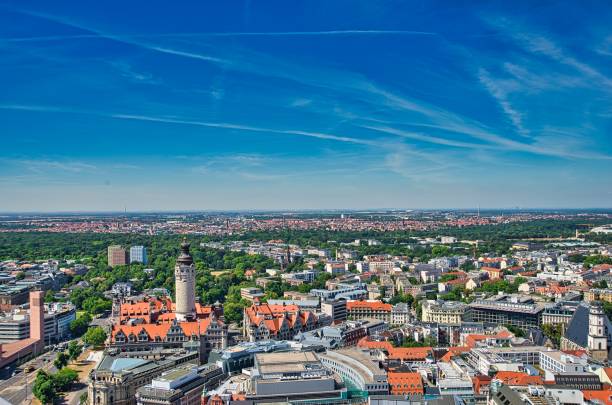 istock City centre of Leipzig from the air 1264446063