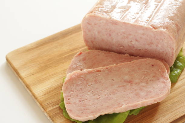 istock sliced luncheon meat on wooden board 1264449006