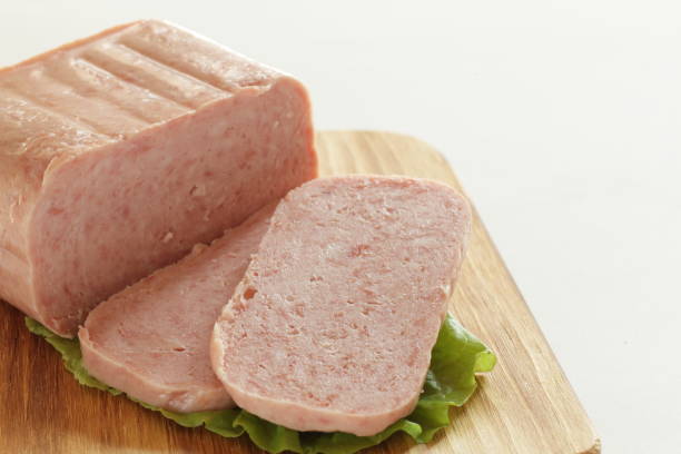 istock sliced luncheon meat on wooden board 1264449085
