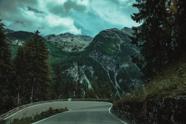 istock View of Stelvio Pass in Italy 1264455148
