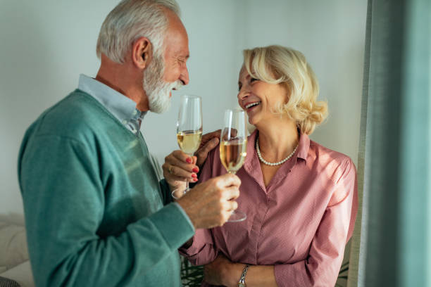 istock Toast to many more happy years together 1264455675