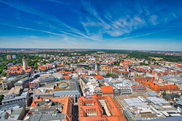 istock City centre of Leipzig from the air 1264457088