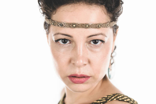Portrait of a beautiful young girl