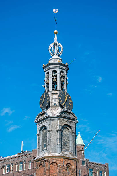istock Tower from the Munt tower in Amsterdam Netherlands 1264461481