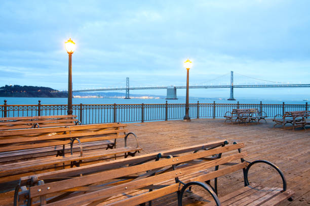 San Francisco-Oakland Bay Bridge from Pier 7