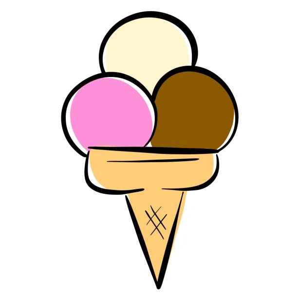 Ilustración de Helado De Dibujos Animados En Una Ilustración Vectorial De Cono y más Vectores Libres de Derechos de Alimento - iStock Ilustración de Helado De Dibujos Animados En Una Ilustración Vectorial De Cono y más Vectores Libres de Derechos de Alimento - iStock