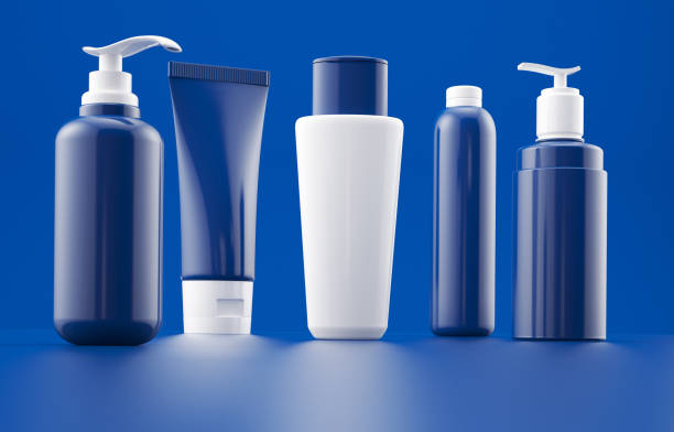 istock Cosmetics bottles and products 1264475685