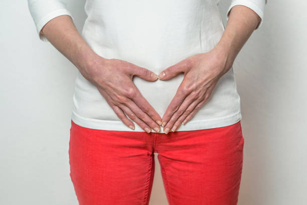 istock Abdominal pain. Pregnancy. Diarrhea. 1264493751