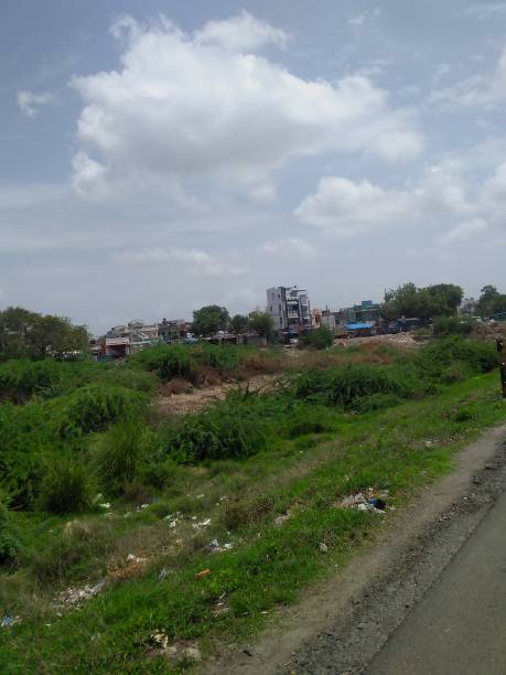 istock Indian forest hill and village 1264500642