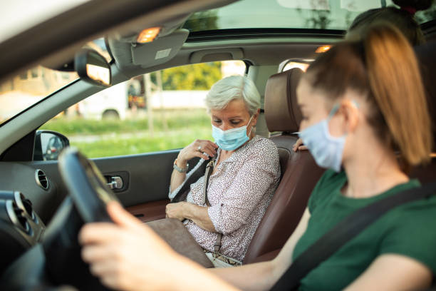 istock Ride sharing during coroavirus pandemic 1264500984