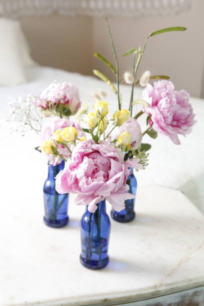 istock Peonies flower arrangement 1264508999