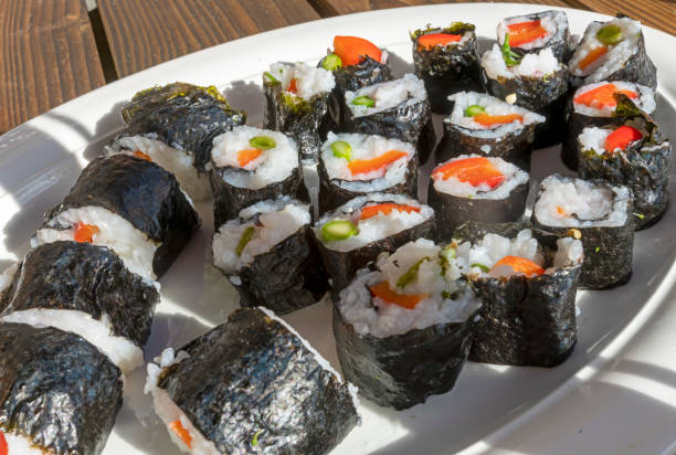 istock Homemade Sushi selection 1264511876