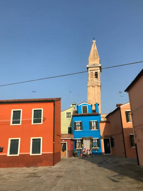 istock Venetian colored houses 1264519931