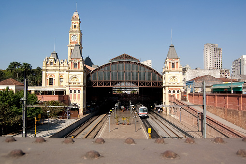 Luz station São Paulo - light station in Sao Paulo