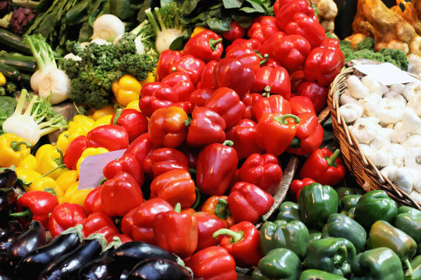 istock Large pile of fresh vegetables 1264529378