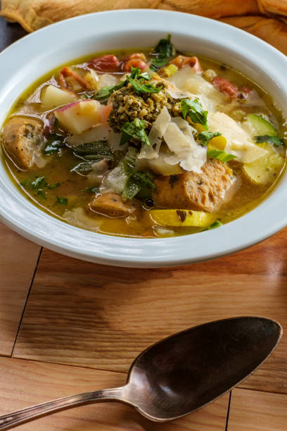 istock Minestrone Soup Au Pistou 1264535527