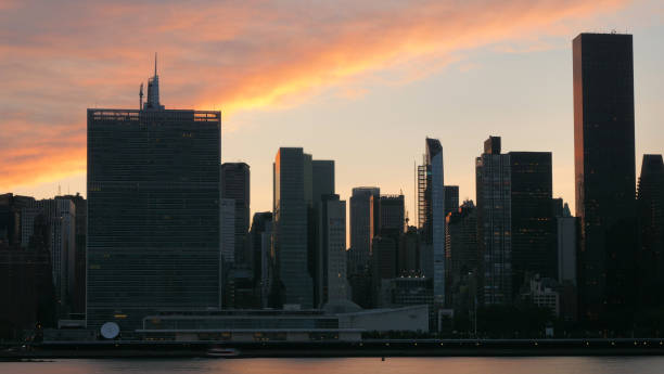 istock landscape of midtown manhattan sunset 1264539048