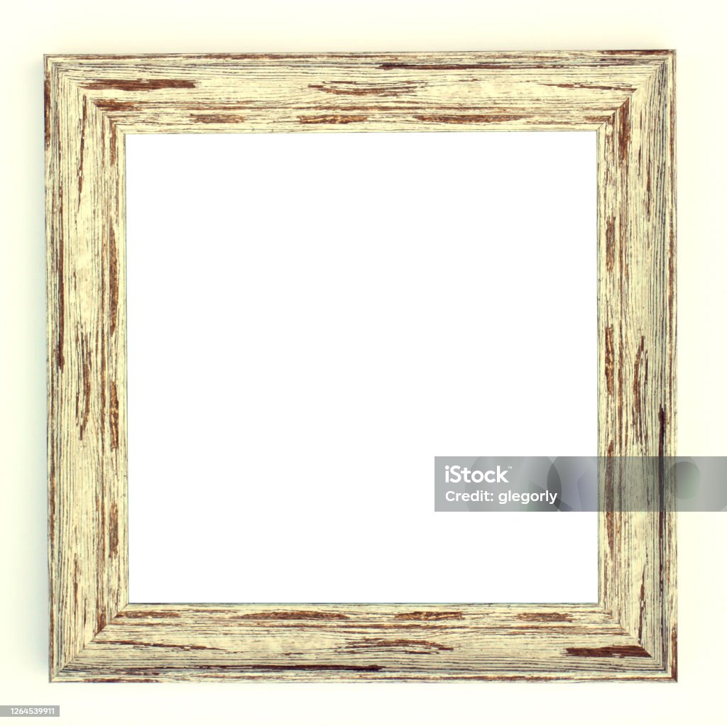 Ancient Rustic Frame Rustic Old Frame Stock Photo - Download Image Now - Border - Frame ...