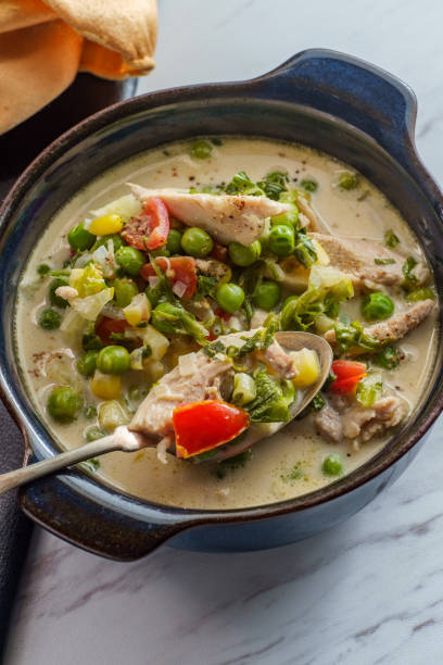 istock White Sauce Chicken Fricassee 1264545838