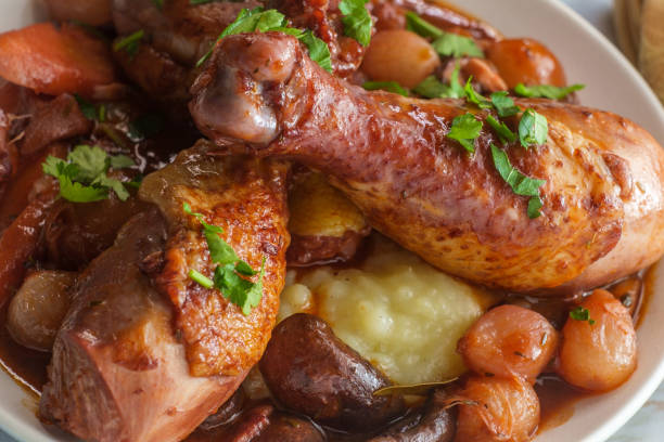 istock French Coq Au Vin Chicken 1264545865