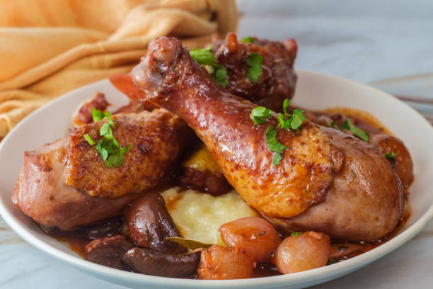 istock French Coq Au Vin Chicken 1264545866