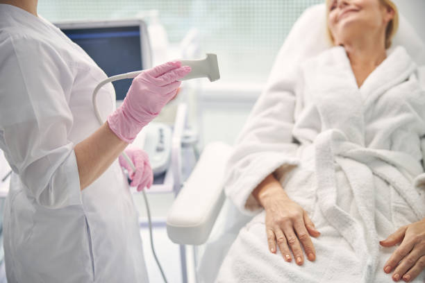 istock Professional practitioner doing health examination in cabinet 1264546190