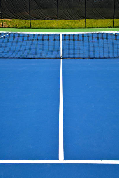istock Empty Tennis Court 1264548715