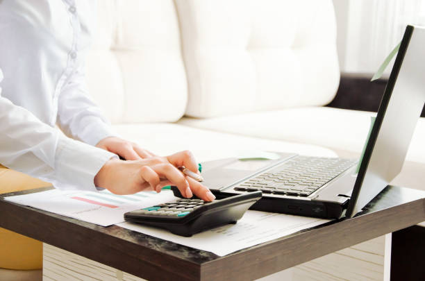 istock problems with finances. business problems. girl in despair 1264549474
