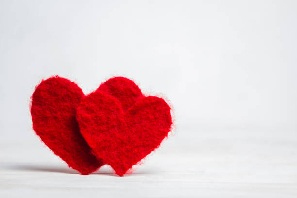 istock Red two hearts as a symbol of love. 1264551757