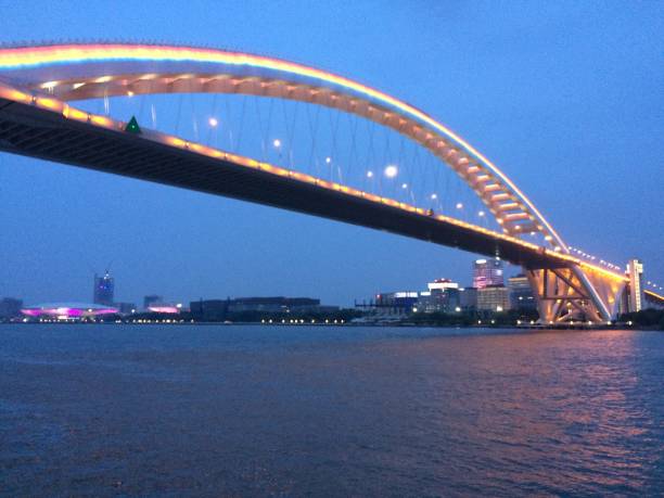 istock Shanghai city nanpu bridge 1264556644