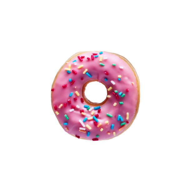 istock donut with sprinkles isolated on white background 1264559533