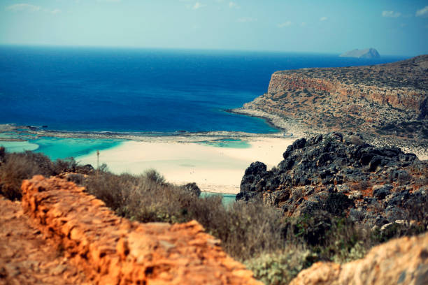 istock Balos Beach and lagoon, Crete island, Greece 1264562805