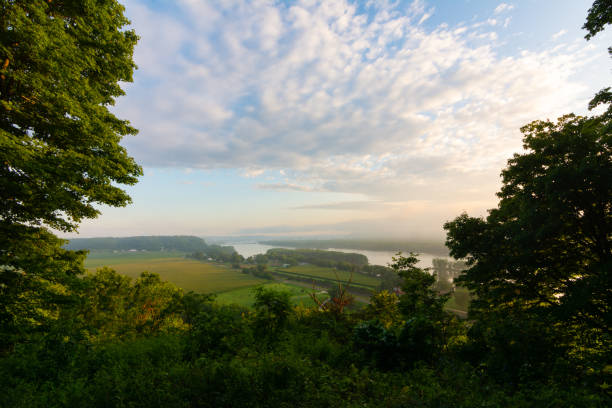 istock Sunrise over the Mississippi River 1264564488