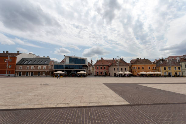 istock Town square in Gyor 1264567952
