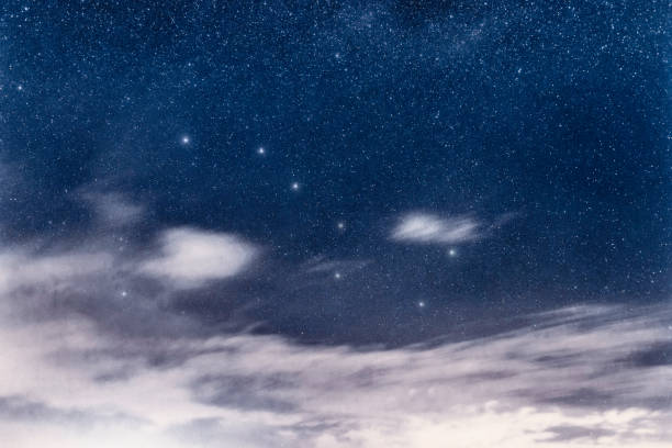 istock Big Dipper Constellation, Ursa Major, The Great Bear, Beautiful Night Sky 1264573621