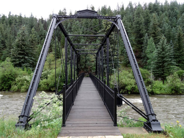 istock Keystone Bridge over Crow Gulch in McGraw Memorial Park 1264577799