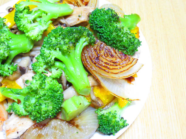 Fried vegetables