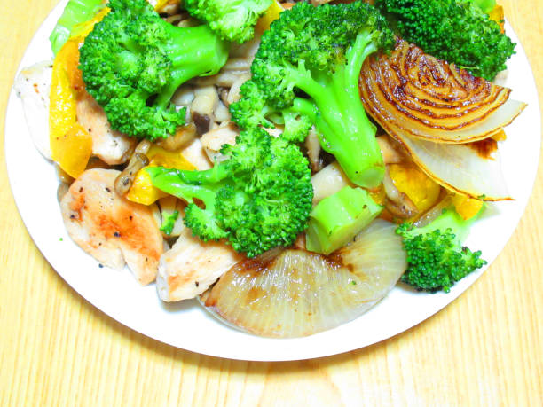 Fried vegetables