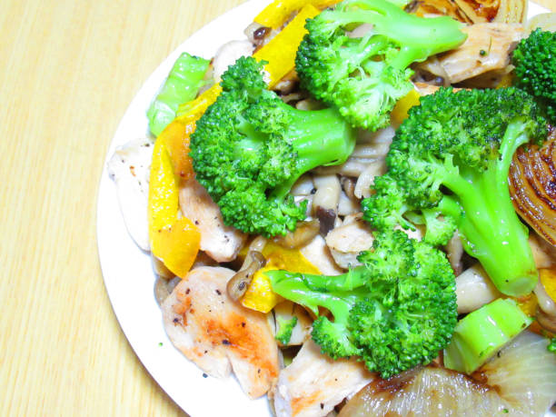 Fried vegetables