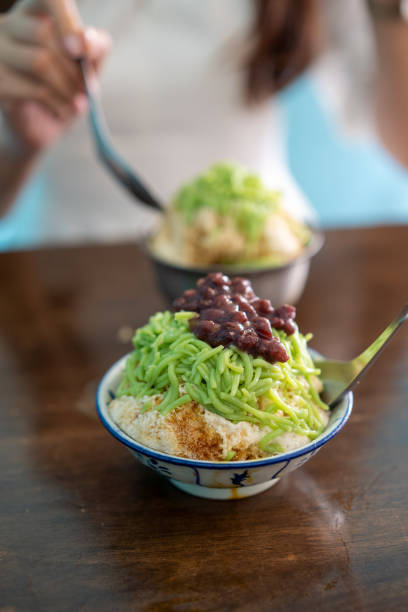 istock Cendol and Ice Kacang - Malaysian shaved ice dessert 1264599137