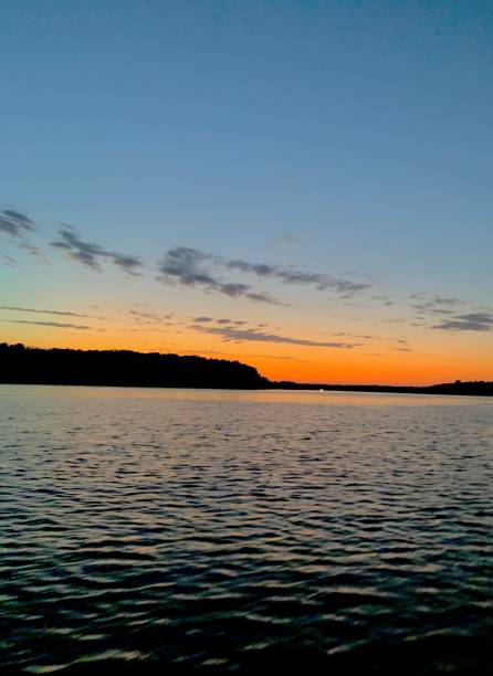 istock Sunset at lake, Oklahoma 1264600186