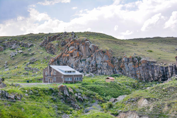 istock Lonely house in the mountains 1264605258
